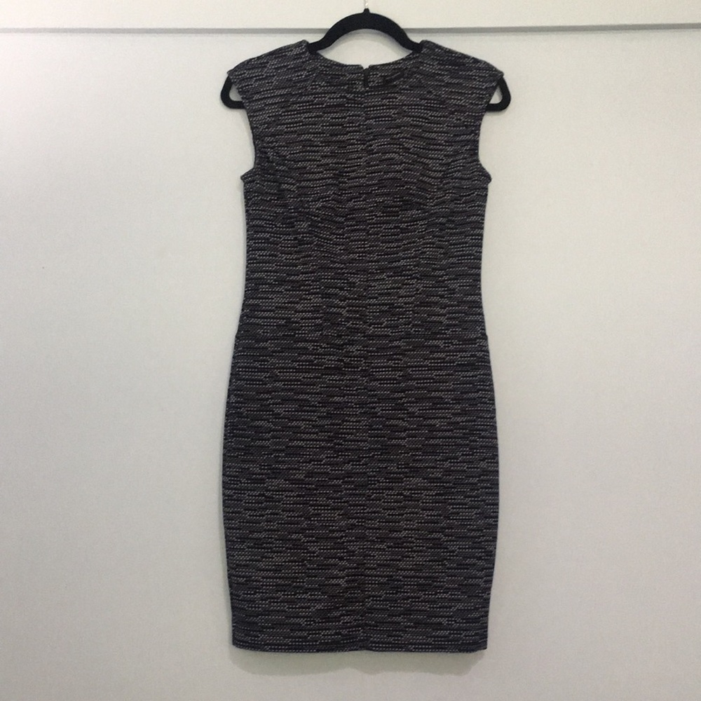 Ann Taylor Navy and White Dress